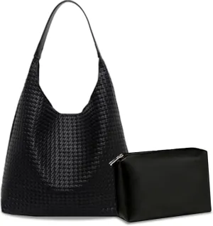 2025 Leather Tote Bag for Women Top-handle Shoulder Bag, Hobo Bags Large Capacity Soft Vegan Satchel Handbag for Women