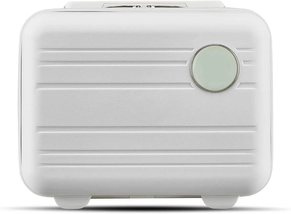4 Piece Luggage Sets,Hardshell Lightweight Suitcase with Spinner Wheels & TSA Lock,Expandable Carry On Luggage Set,Travel Luggage Set for Women Men Family White