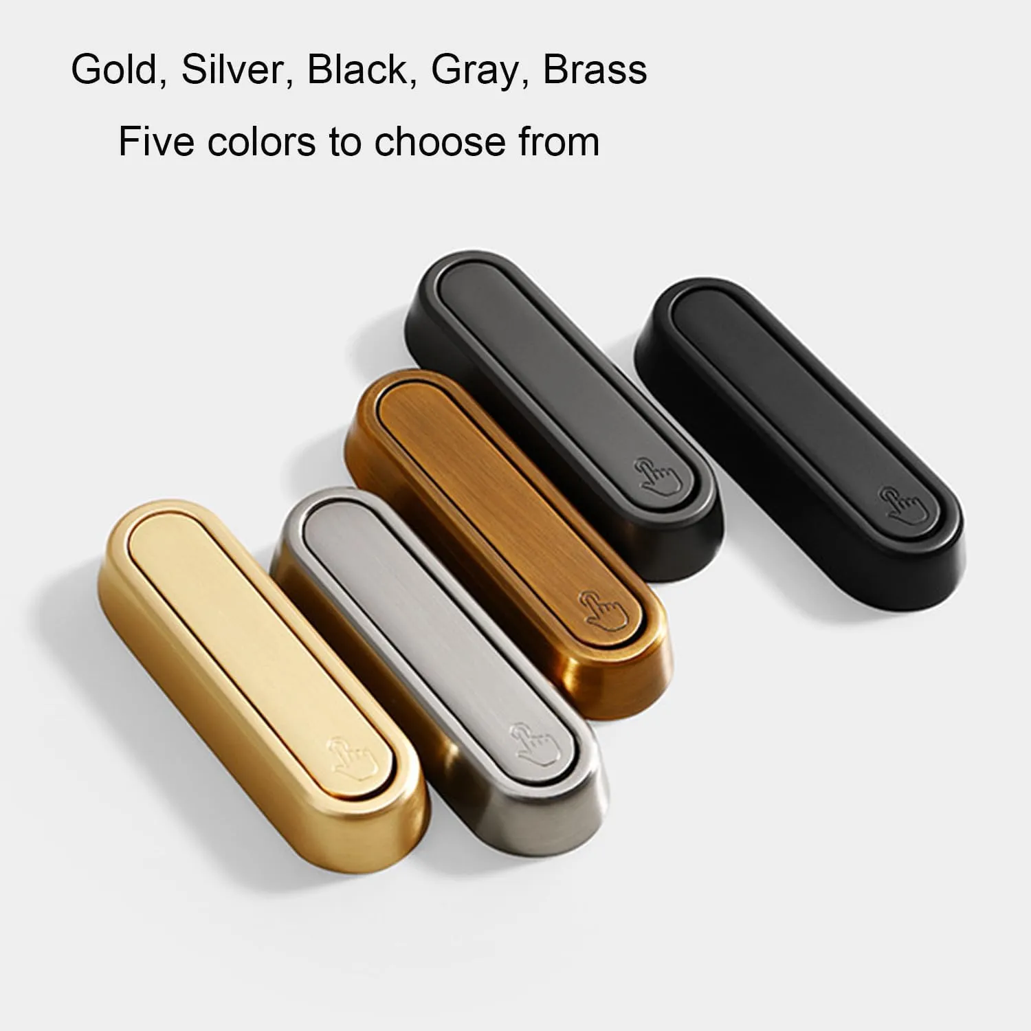 4PCS Foldable Invisible Hook Zinc Alloy Bathroom Wall Hook Retractable for Closet Scarf Hat Robe Key Purse Bag Folding Hooks Minimalist Style (Bronze)