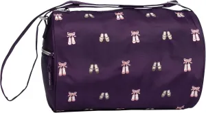 5605 Daisy Embroidered Ballet and Tap Dance Small Duffel Bag