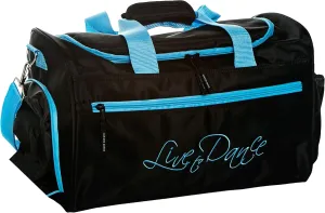 7042 Live to Dance Duffel Bag for Dancers - Blue One Size