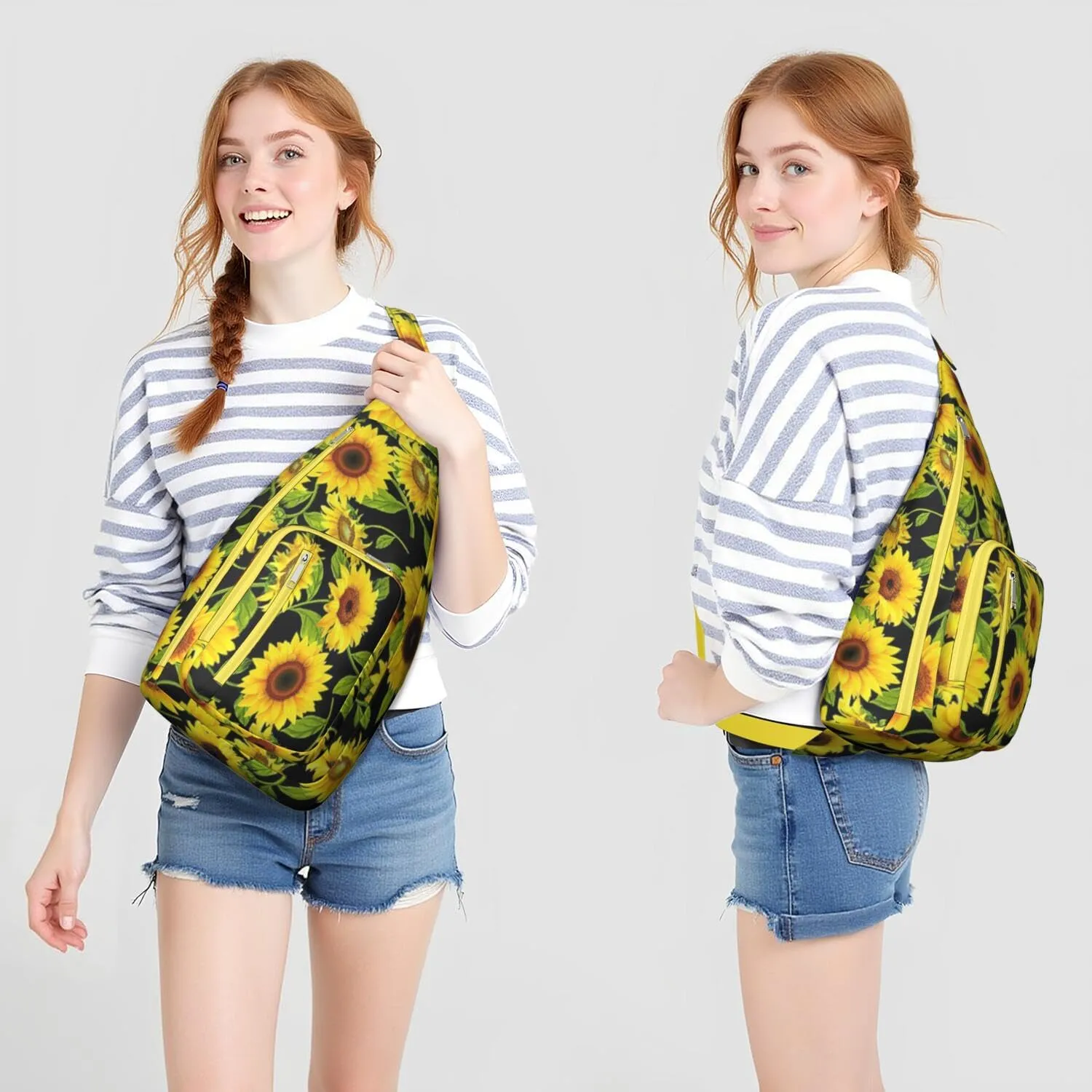 Adjustable Strap Crossbody for Women, Lightweight & Stylish Floral Design