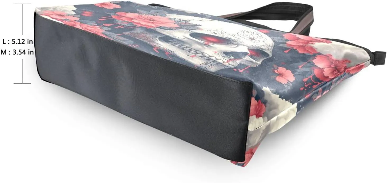 ALAZA Vintage Rose Floral Women Tote Bag Handbag Large Capacity Shoulder Bags