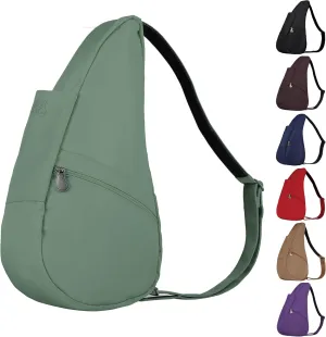 AmeriBag 15" Microfiber Crossbody Sling Healthy Back Bag