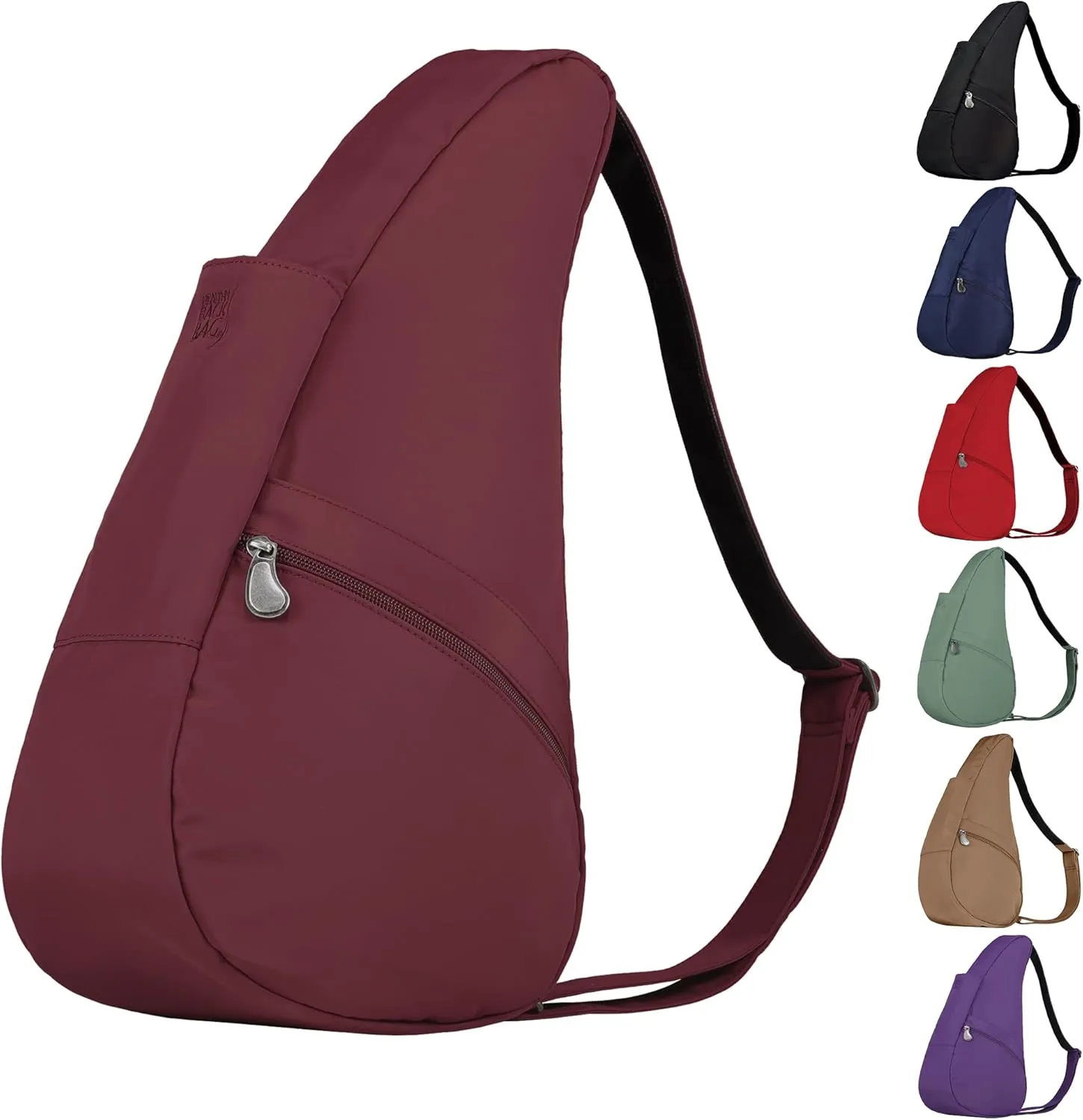 AmeriBag 17" Microfiber Crossbody Sling Healthy Back Bag