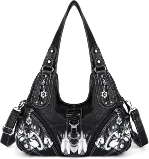 Angelkiss Hobo Purses and handbags for Women Satchel Handbag Women Purses Large Daily Shoulder Bags