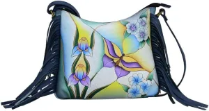 Anna by Anuschka Fringed Large Crossbody