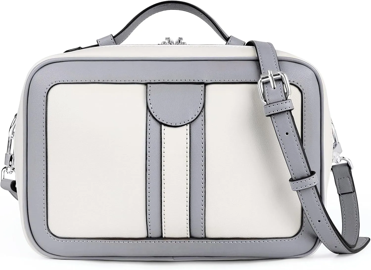 Anti Theft Crossbody Bag For Women Men Trendy. Rfid Blocking Bag Locking Zippered Travel Bag Top Handle Shoulder Handbags