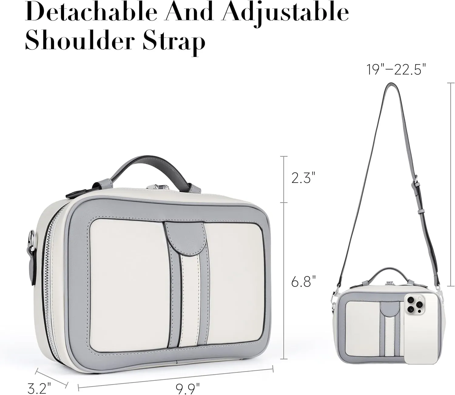 Anti Theft Crossbody Bag For Women Men Trendy. Rfid Blocking Bag Locking Zippered Travel Bag Top Handle Shoulder Handbags