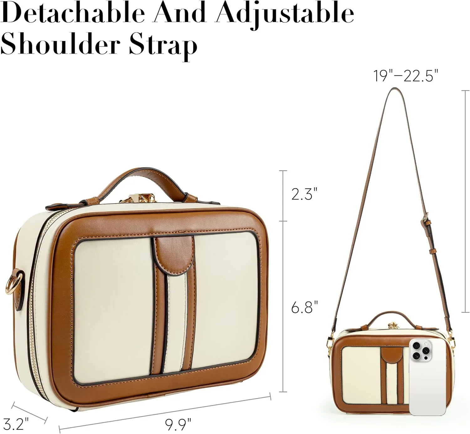 Anti Theft Crossbody Bag For Women Men Trendy. Rfid Blocking Bag Locking Zippered Travel Bag Top Handle Shoulder Handbags