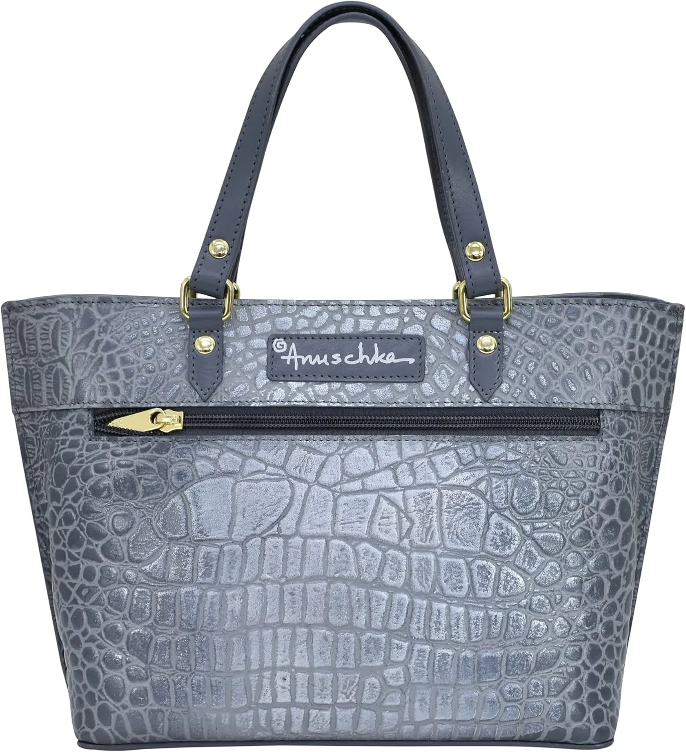 Anuschka Women's Original Hand-Painted Genuine Leather Medium Tote