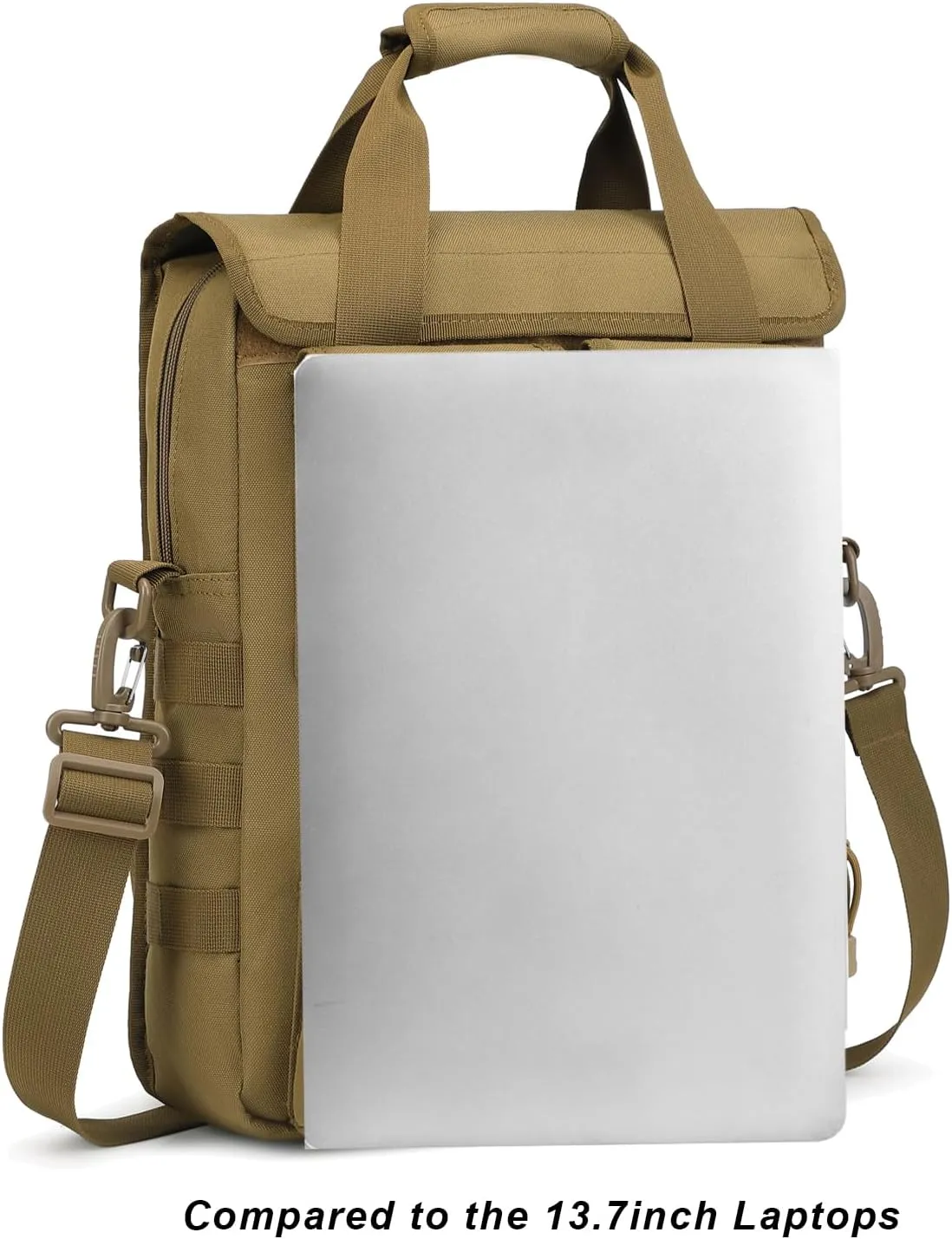ArcEnCiel Tactical Messenger Bag Men MOLLE Sling Pack Briefcase Gear Handbags Utility Carry Satchel