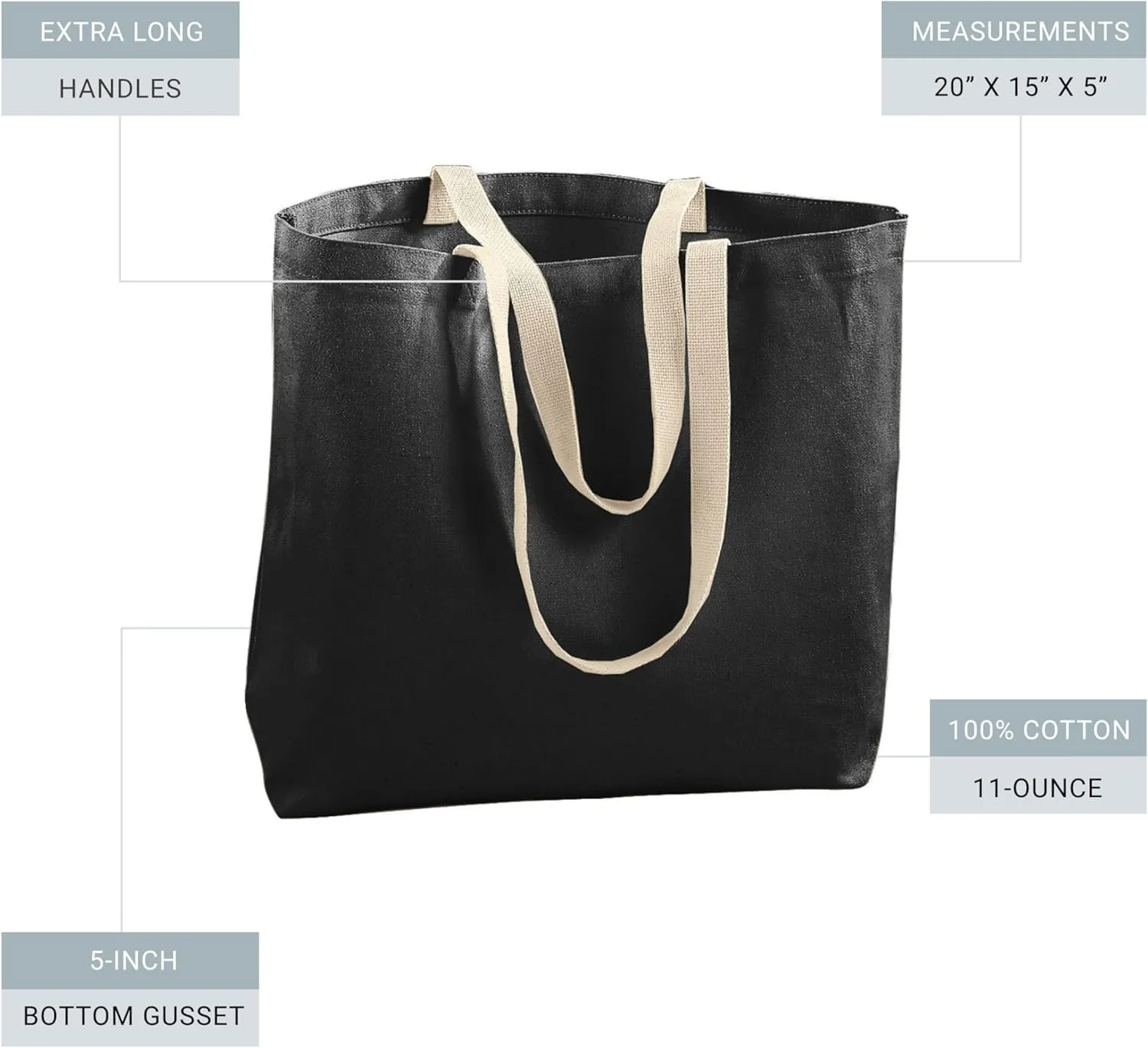 Augusta Sportswear Jumbo Tote Bag