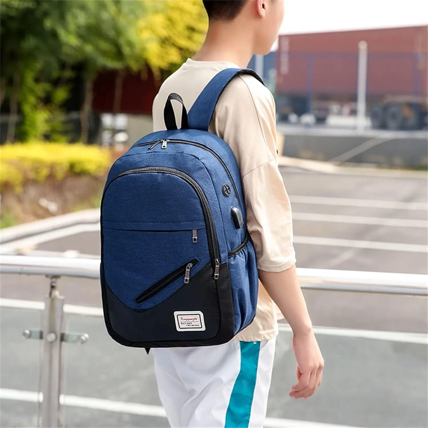 Backpack Purse for Women Medium Size Lightweight Travel School Shoulder Bags Designer Backpack Purse for Women(Blue)