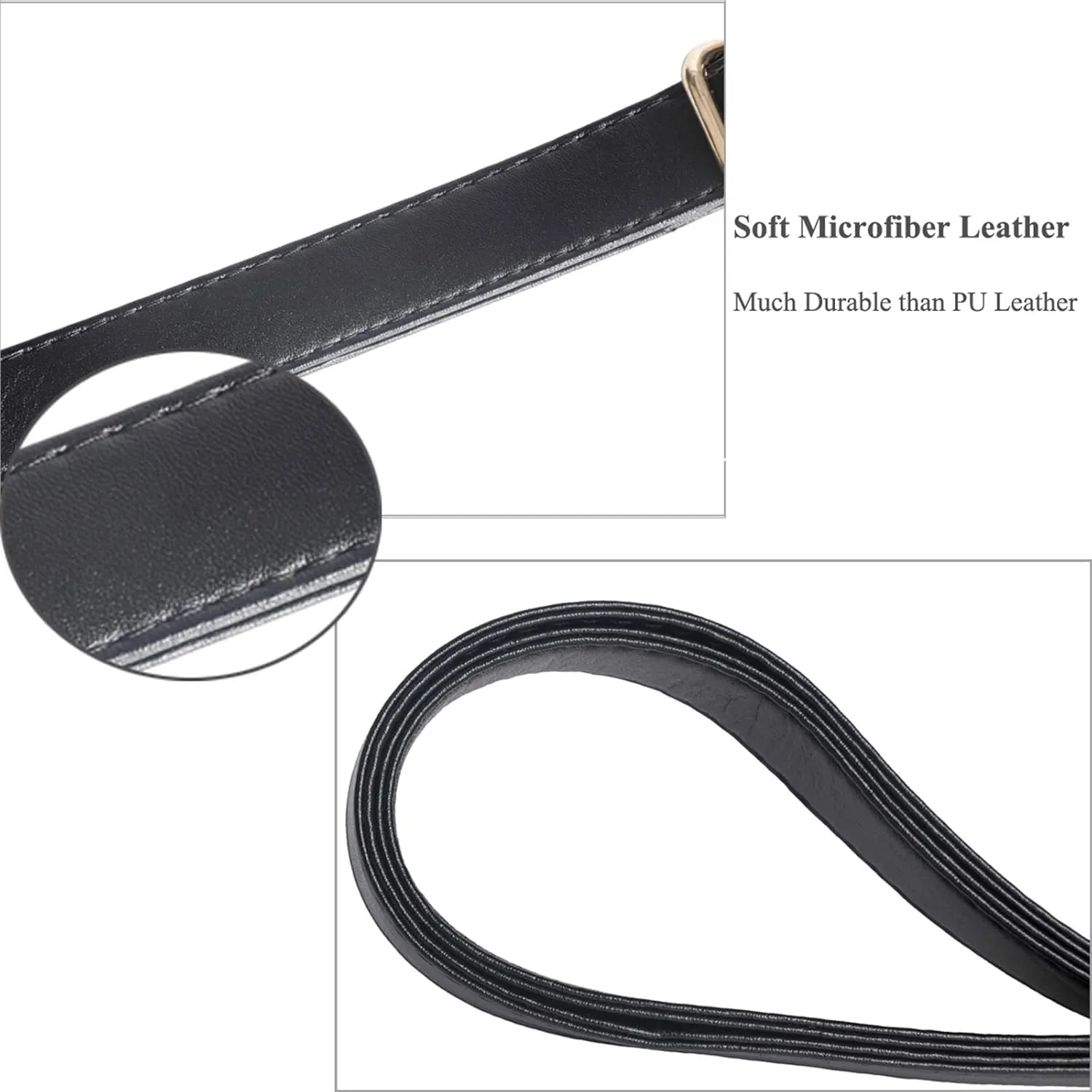 BEAULEGAN Purse Chain Strap Replacement for Shoulder and Crossbody Bag, Lightweight, 51 Inch Long 0.8 Inch Wide (Dark Brown/Gold)