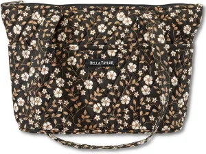 Bella Taylor Small Tote | Lightweight Quilted Fabric Purses for Women