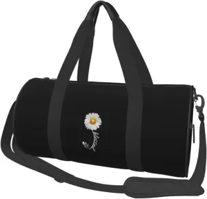 Blessed Cross Bible Christian Convertible Garment Bag with Shoulder Strap, Carry on Garment Duffel Bag for Men Women - Rolling Foldable for Travel Luggage Bags (Black)