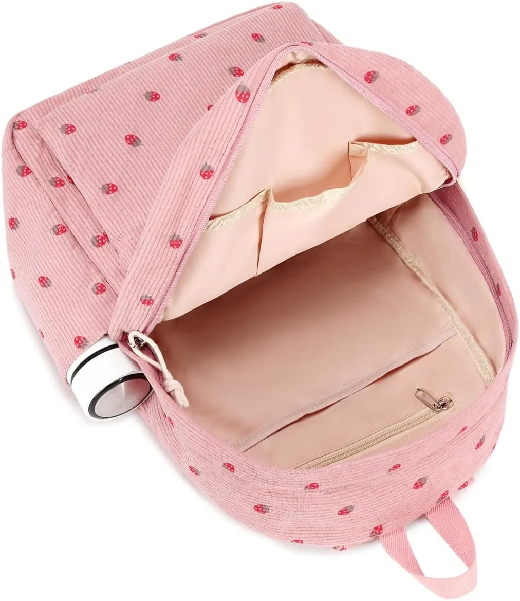Bluboon School Backpack Teens Girls Boys Kids School Book Bags with Lunch Box Pencil Bag