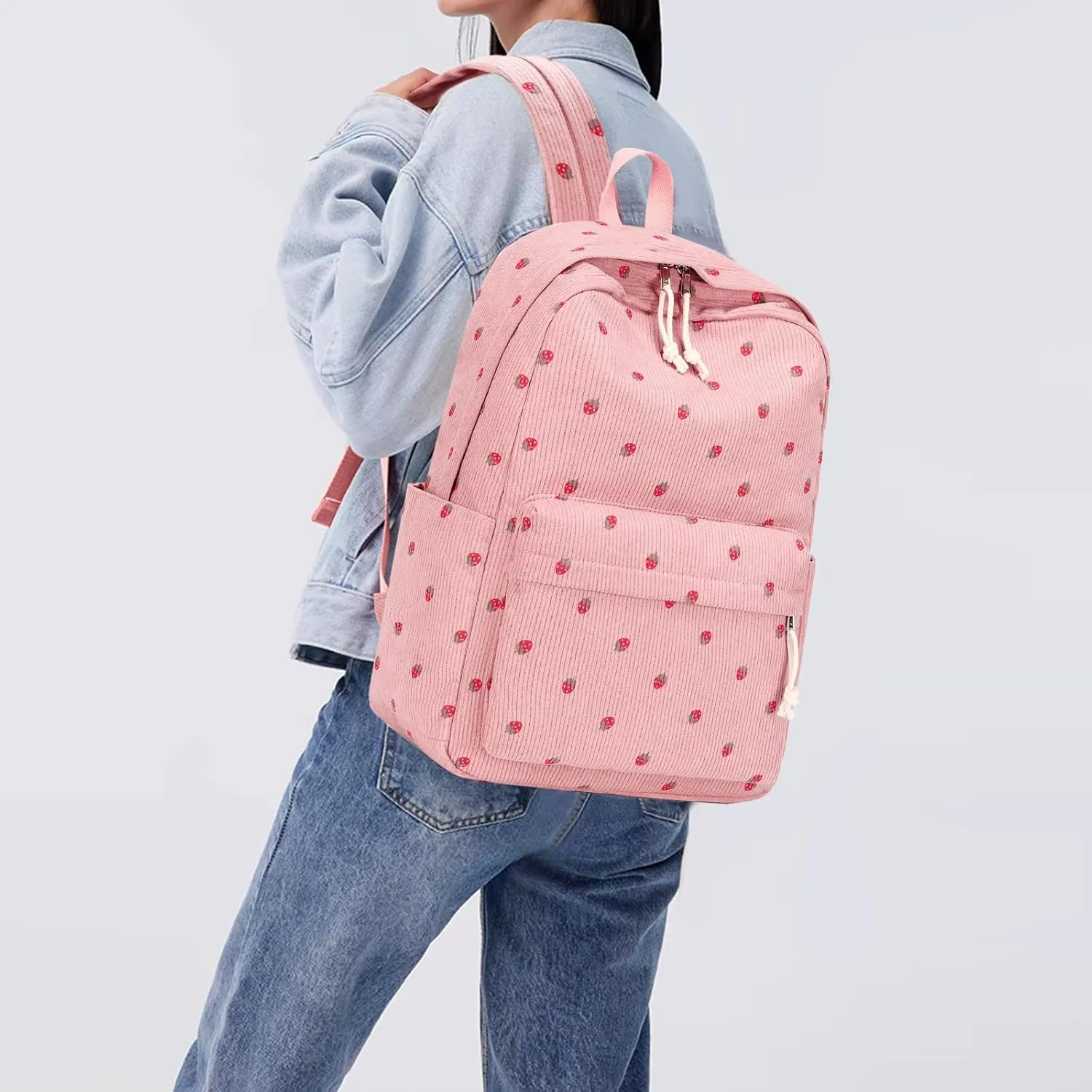 Bluboon School Backpack Teens Girls Boys Kids School Book Bags with Lunch Box Pencil Bag