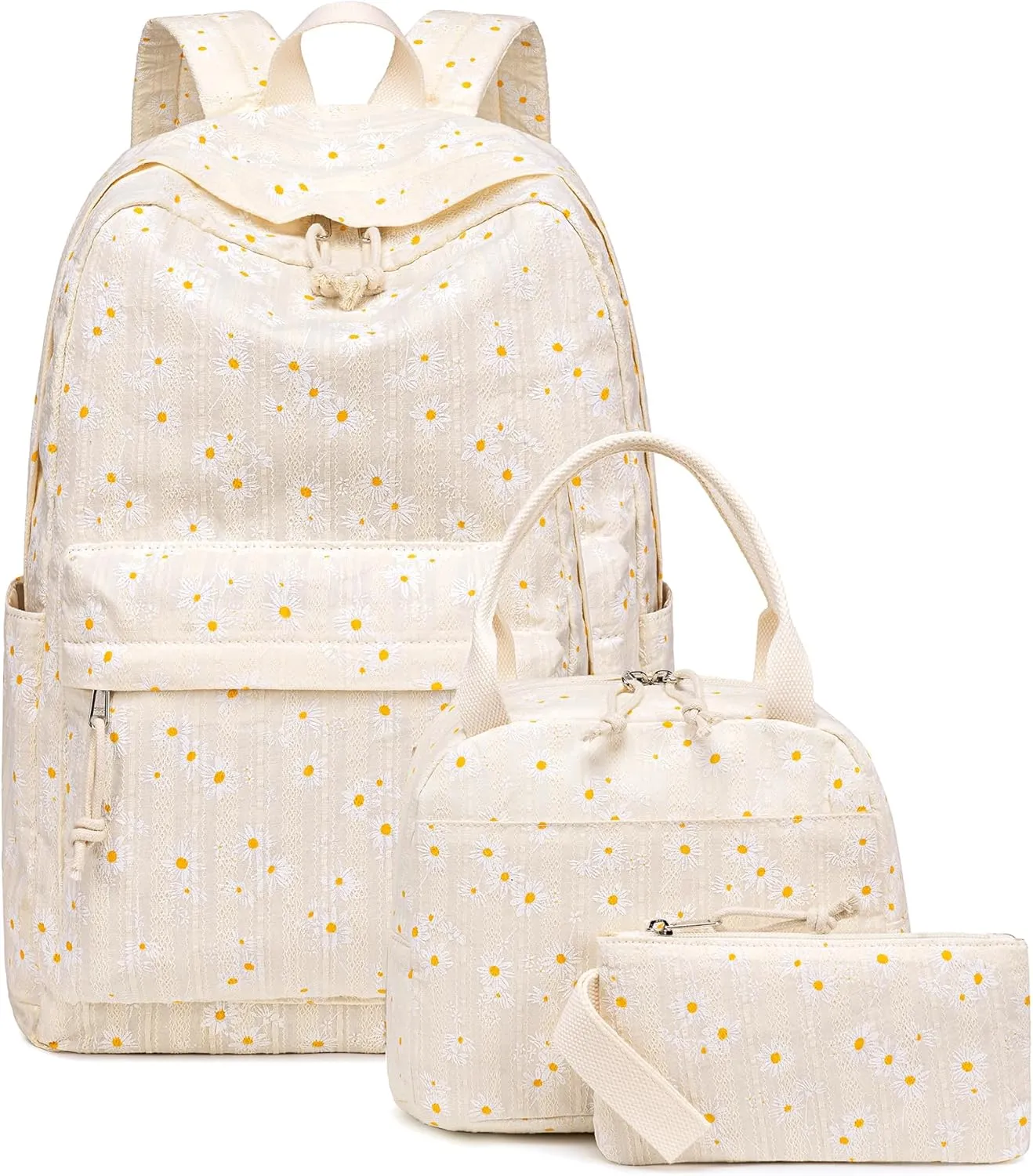 Bluboon School Backpack Teens Girls Boys Kids School Book Bags with Lunch Box Pencil Bag