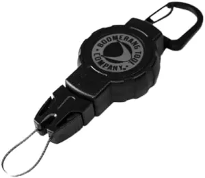 Boomerang Scuba Diving Retractable Gear Tethers with a Kevlar Cord and Universal End Fitting - Great for Scuba Diving Gauges, Flashlights, Cameras and More - Made in The USA