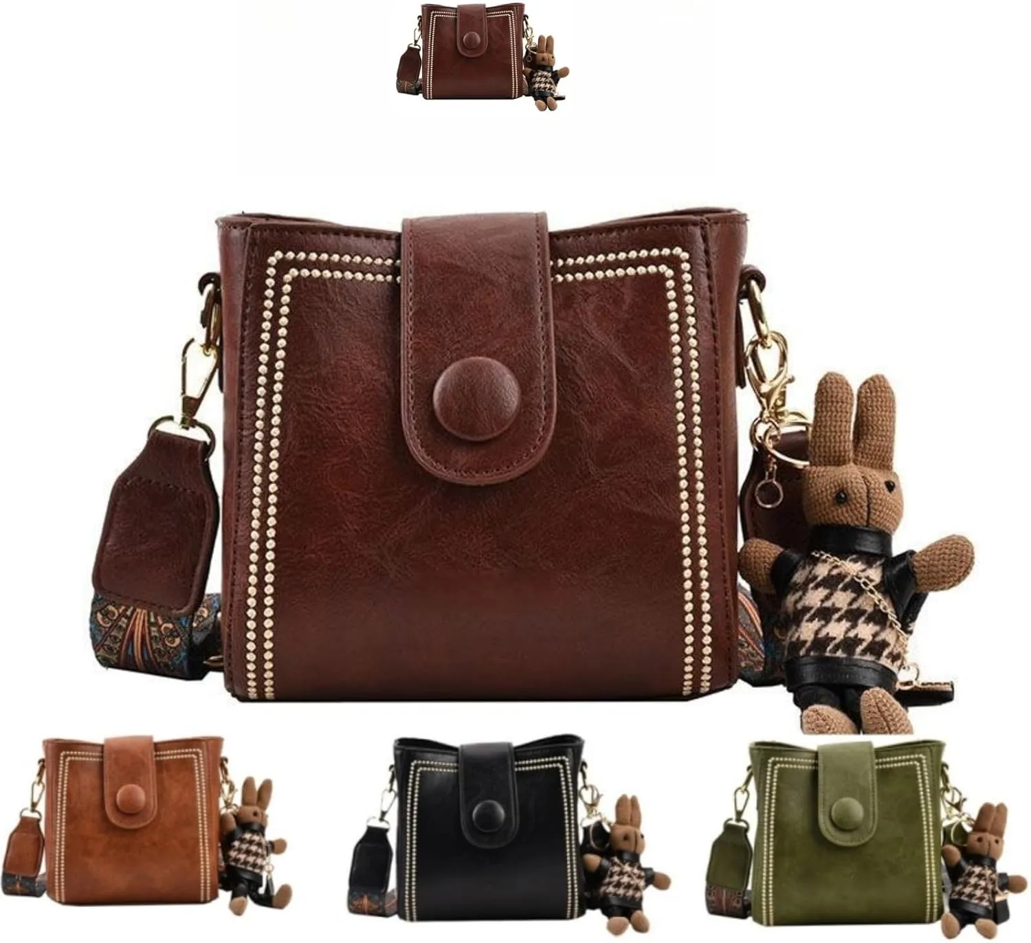 Bootara Bucket Bag, Convertible Shoulder Crossbody