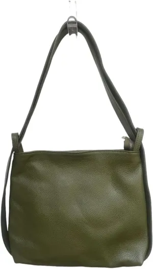 Bria Convertible Leather Backpack Purse - Soft Casual Travel Shoulder Bag