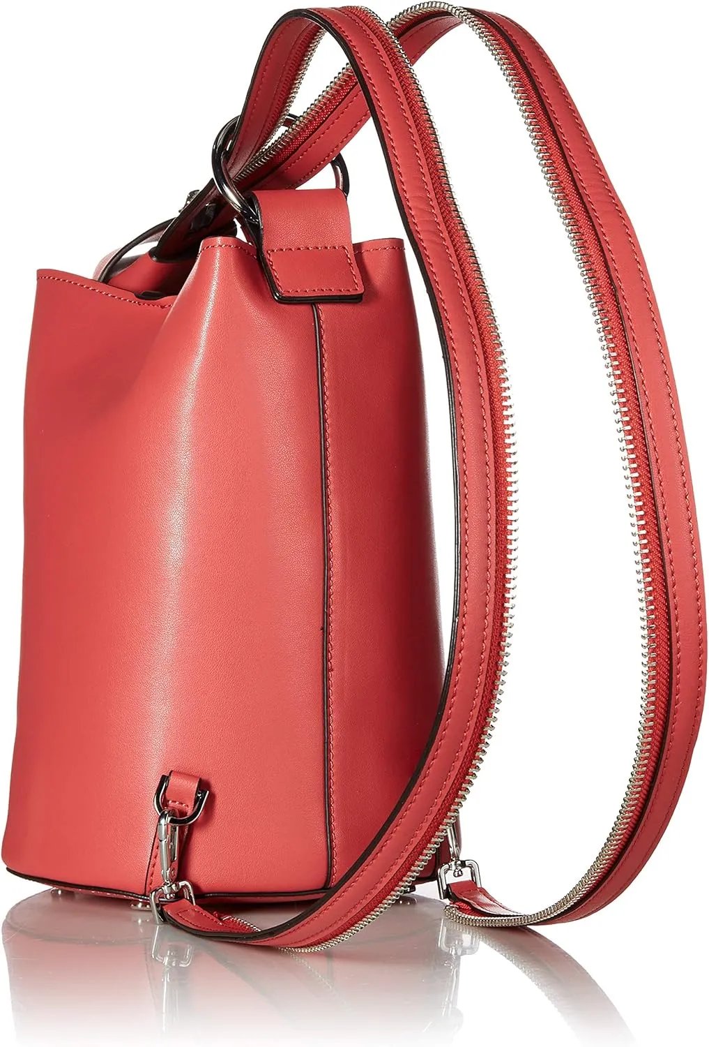 Calvin Klein Karsyn Nappa Leather 3 in 1 Convertible Bucket