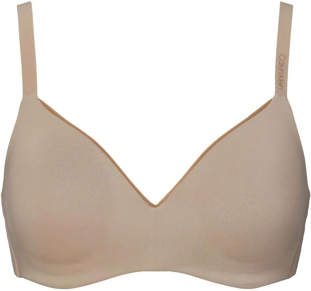 Calvin Klein Womens 2 Pack Microfiber Wirefree Bra