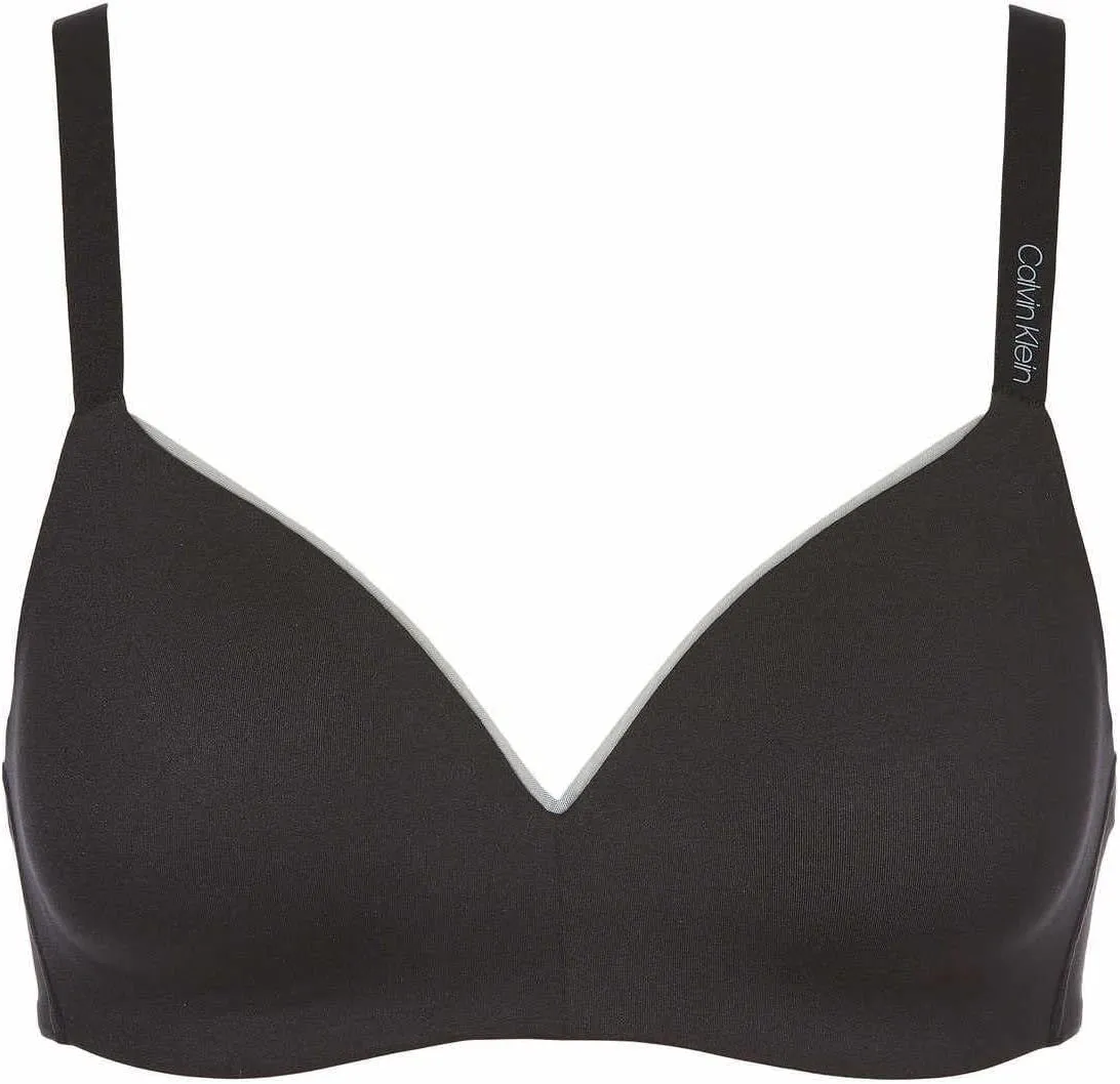 Calvin Klein Womens 2 Pack Microfiber Wirefree Bra