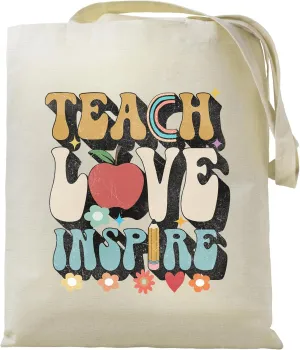 Canvas Tote Bag for Women - Teacher Appreciation Gifts