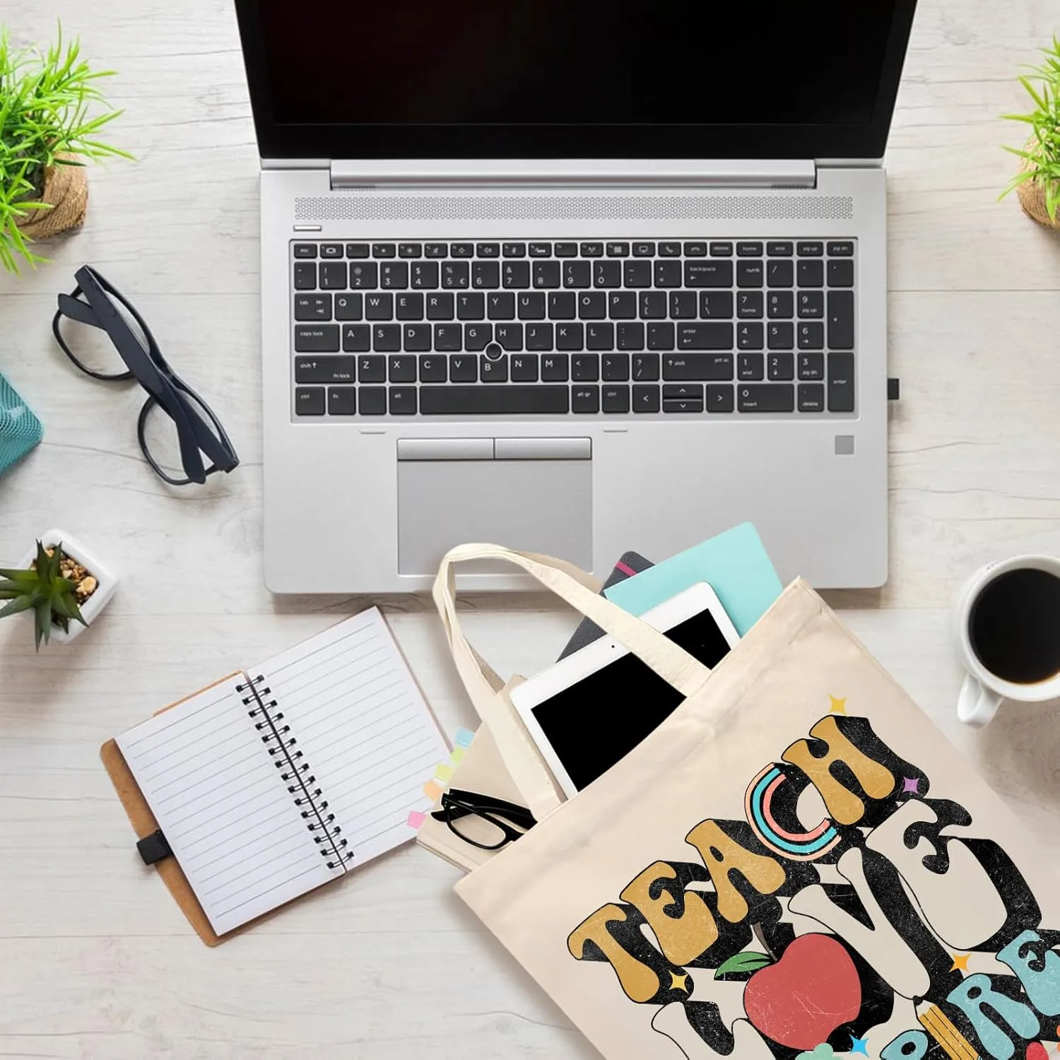 Canvas Tote Bag for Women - Teacher Appreciation Gifts