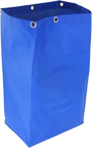 Capacity Cleaning Cart Bag Portable Housekeeping Replacement Tote for Trash Collection Office Cleaning Cloth Material Convenient Storage