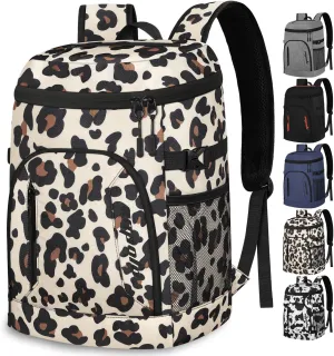 Capolo Cooler Backpack 30/45 Cans, Insulated Thermal Bag Beverage Soft Cooler Lunch Camping Travel Picnic Hiking for Men Women
