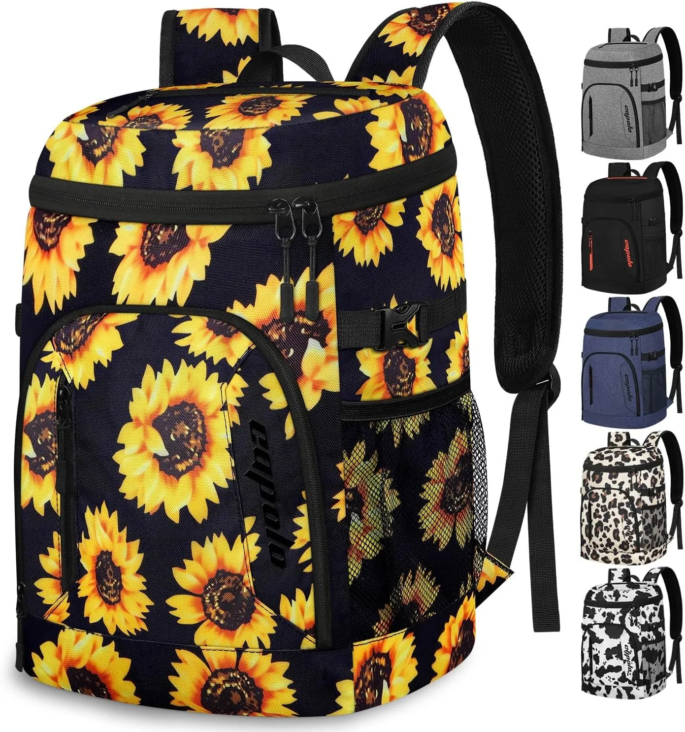 Capolo Cooler Backpack 30/45 Cans, Insulated Thermal Bag Beverage Soft Cooler Lunch Camping Travel Picnic Hiking for Men Women