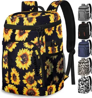 Capolo Cooler Backpack 30/45 Cans, Insulated Thermal Bag Beverage Soft Cooler Lunch Camping Travel Picnic Hiking for Men Women