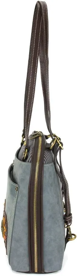 CHALA Convertible Backpack Purse - Women Convertible Shoulder Purse with Adjustable Strap