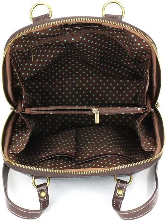 CHALA Convertible Backpack Purse - Women Convertible Shoulder Purse with Adjustable Strap