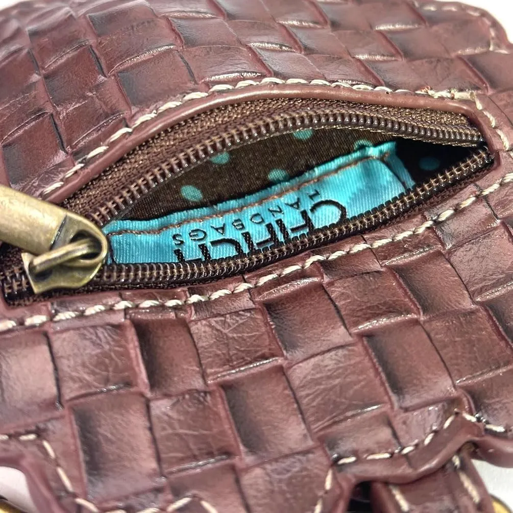 CHALA Convertible Shoulder or Crossbody Large Hobo Handbag with Keyfob -Multicolor