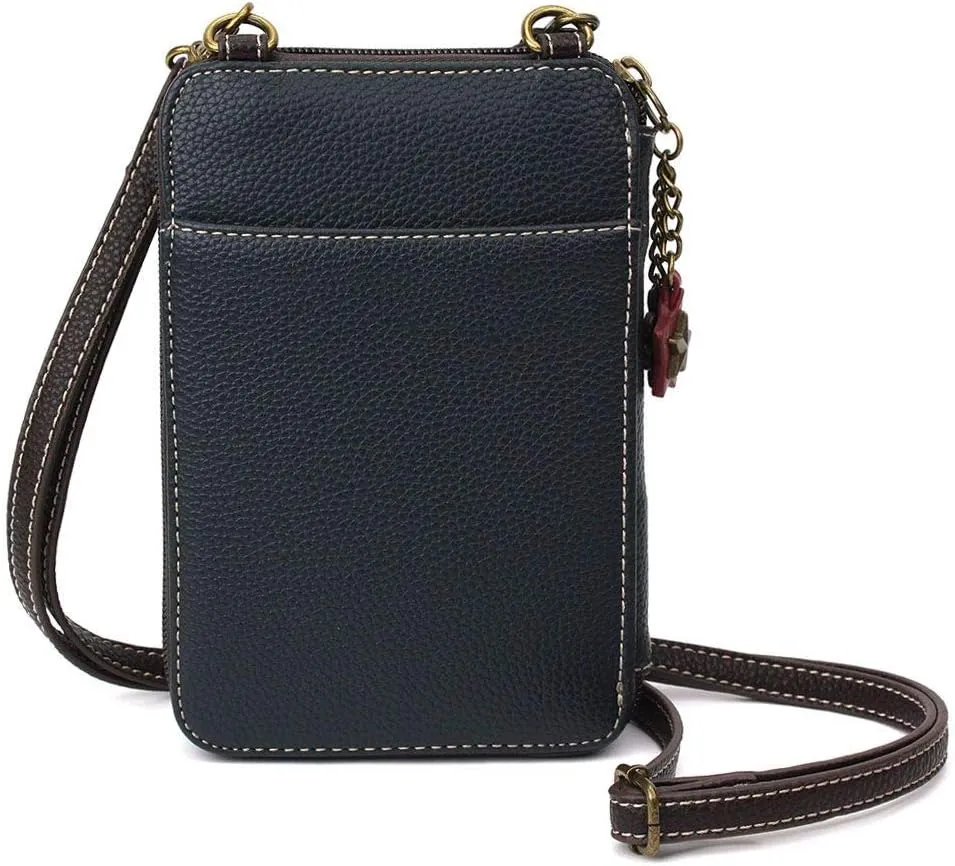 CHALA Wallet Crossbody Cell Phone Purse - Women Faux Leather Multicolor Handbag with Adjustable Strap Convertable Strap