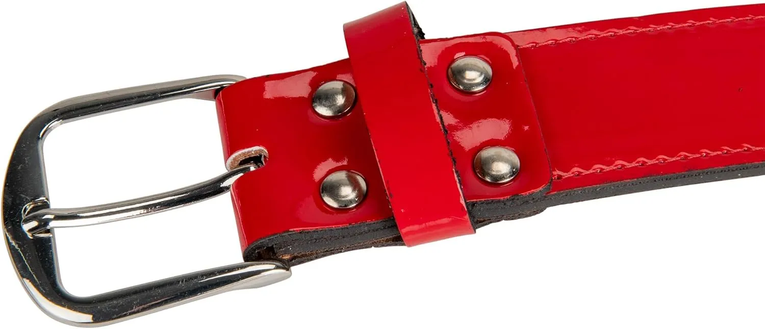 CHAMPRO Patent Leather Athletic Belt