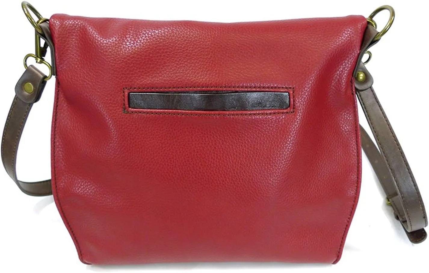 Charming Crossbody Shoulder Purse in PU Leather with Teal Butterfly Purse Charm
