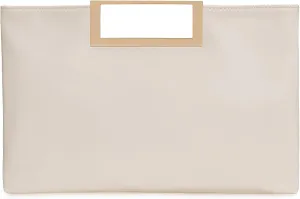 CHARMING TAILOR Fashion PU Leather Handbag Stylish Women Convertible Clutch Purse