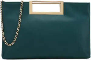 CHARMING TAILOR Fashion PU Leather Handbag Stylish Women Convertible Clutch Purse