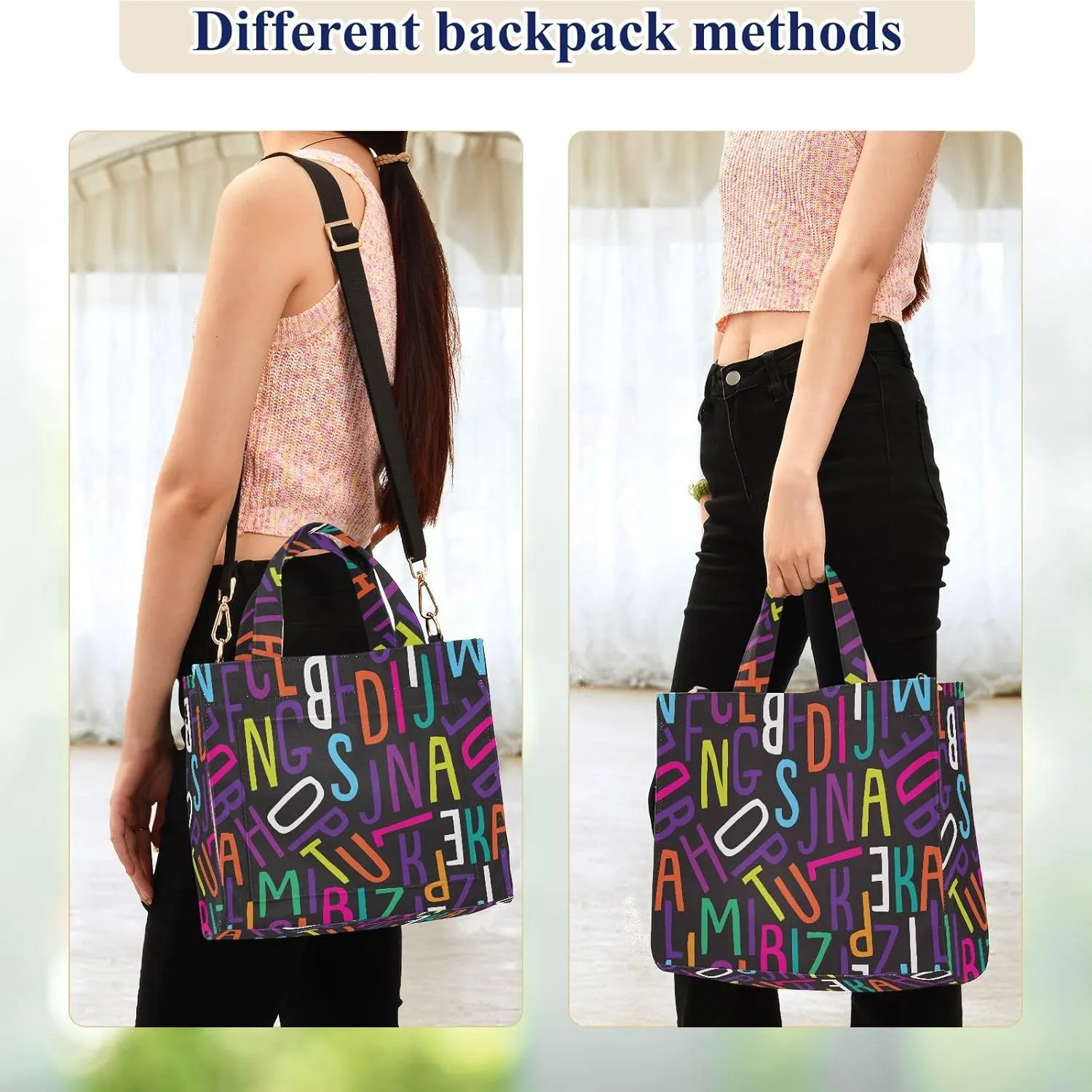 Chic Floral Pattern Corduroy Satchel Tote Shoulder Bag for Women Weekender Travel Beach Shopping Gym