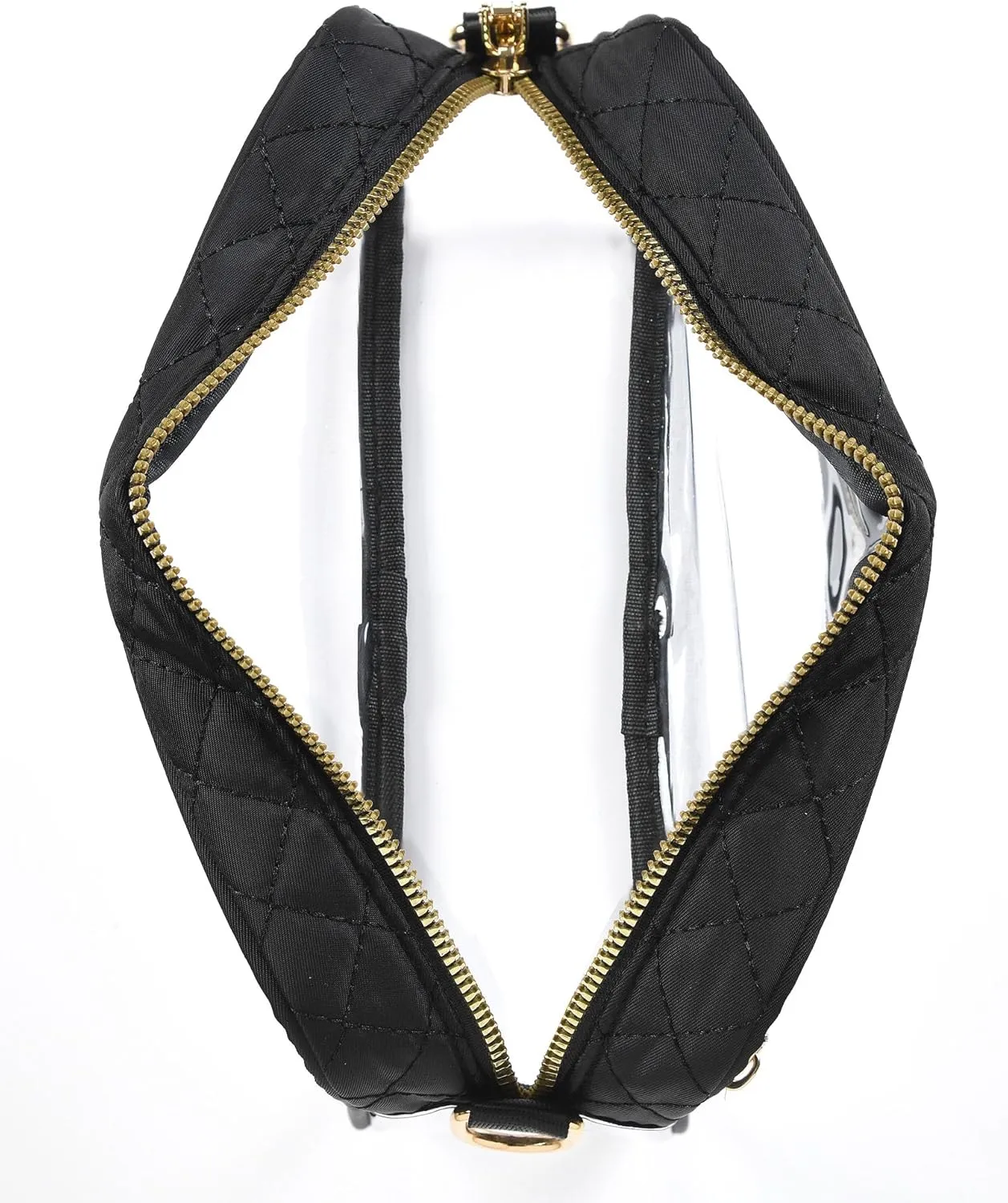 Clear Crossbody Bag Stadium Approved, Clear Bag for Stadium Events, Small Clear Purses for Women Stadium Crossbody