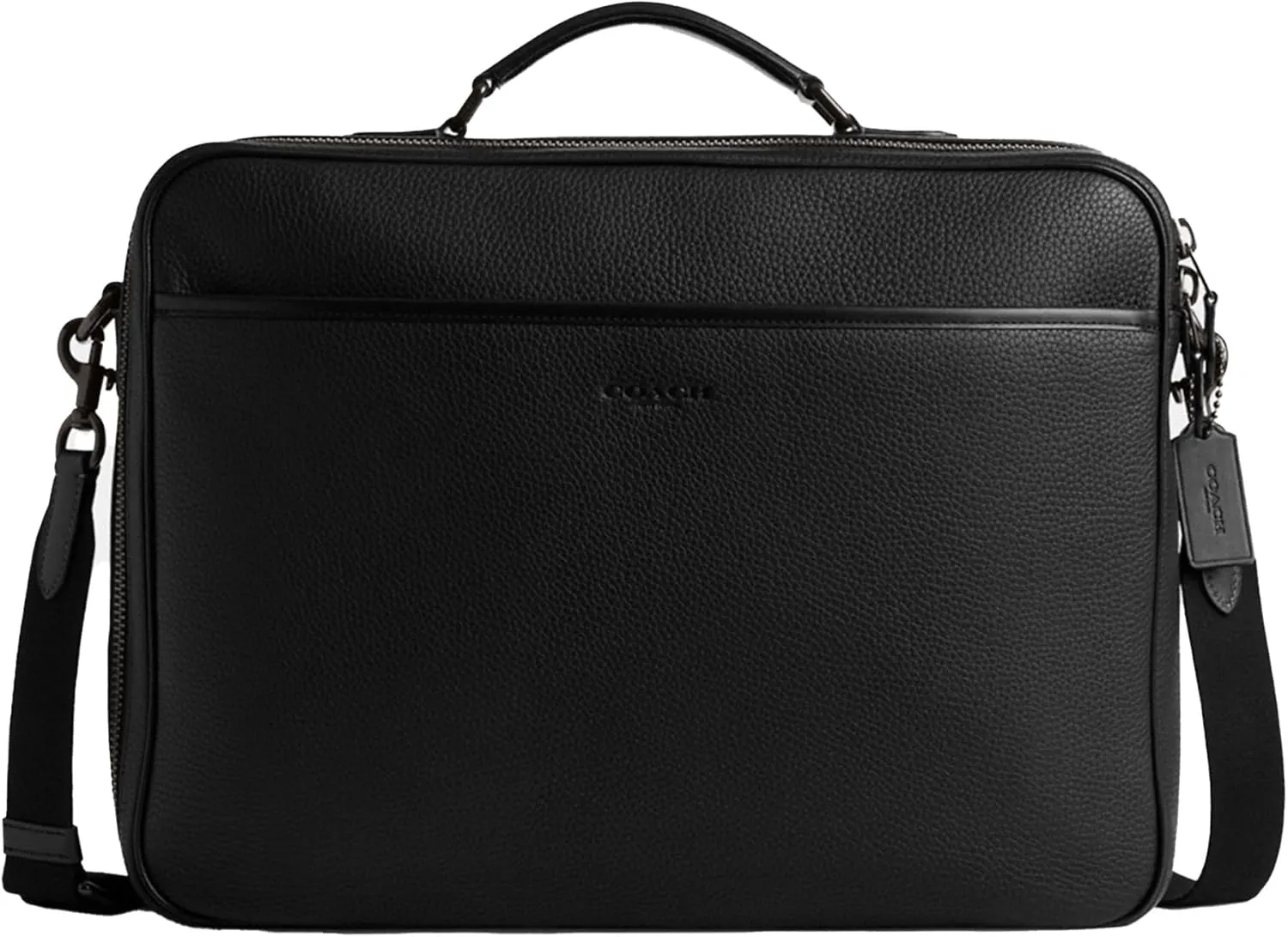 Coach Gotham Convertible Brief in Pebble Leather