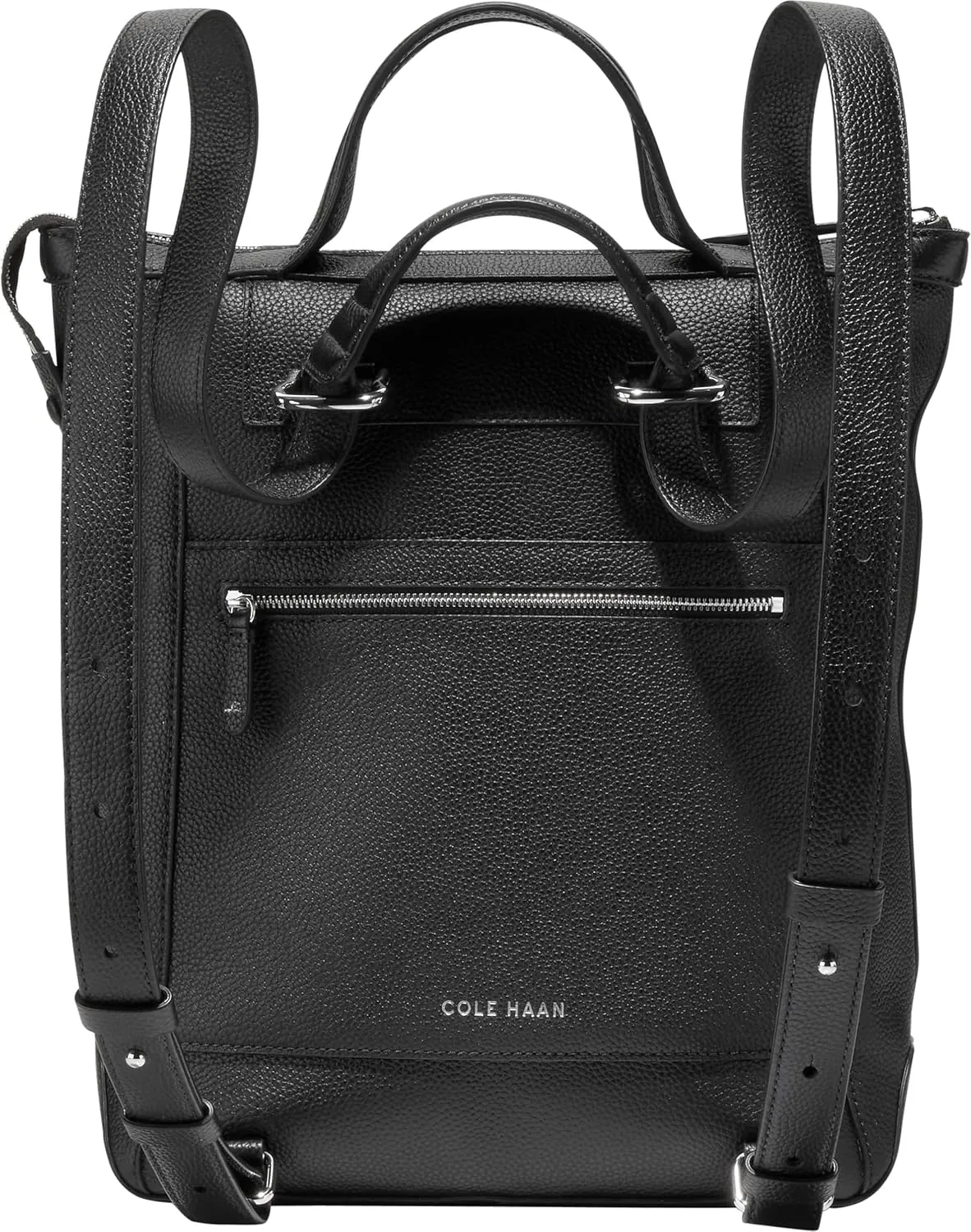 Cole Haan Grand Ambition Small Convertible Luxe Backpack, Black