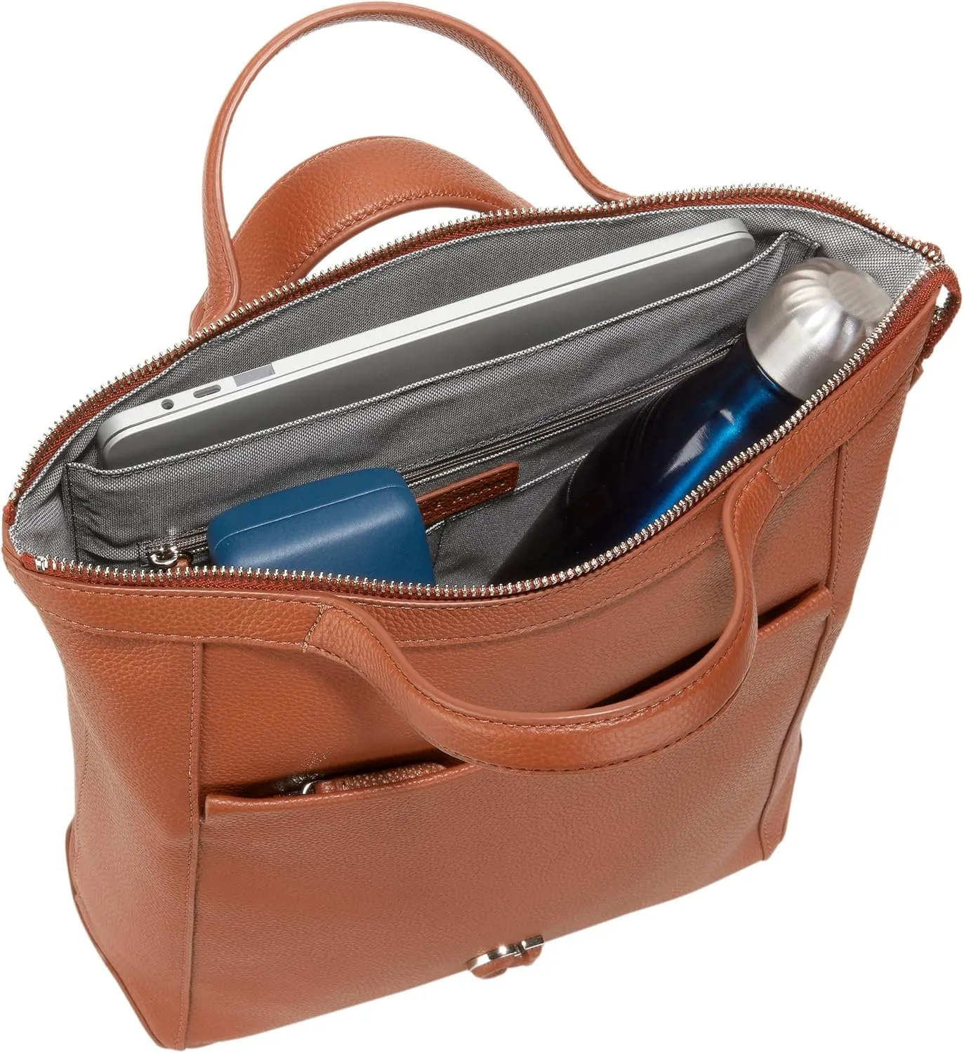 Cole Haan Grand Ambition Small Convertible Luxe Backpack, New British Tan