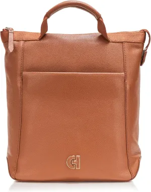 Cole Haan Grand Ambition Small Convertible Luxe Backpack, New British Tan